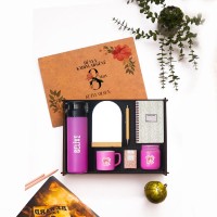 Kadınlar Günü - Ahşap Kutulu Hediye Seti 3626-17